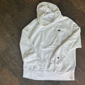 Stark White Champion Unisex Hoodie size Medium 
25.08.08EB